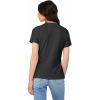 imageDALIX Smile Face Embroidered Soft Cotton Short Sleeve T Shirt WomensDark Gray