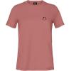 imageDALIX Smile Face Embroidered Soft Cotton Short Sleeve T Shirt WomensMauve