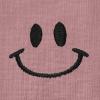 imageDALIX Smile Face Embroidered Soft Cotton Short Sleeve T Shirt WomensOrchid Purple