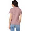 imageDALIX Smile Face Embroidered Soft Cotton Short Sleeve T Shirt WomensOrchid Purple