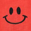 imageDALIX Smile Face Embroidered Soft Cotton Short Sleeve T Shirt WomensPoppy Red