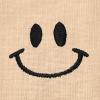 imageDALIX Smile Face Embroidered Soft Cotton Short Sleeve T Shirt WomensSand