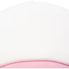 imageDALIX Youth Mesh Trucker Cap  Adjustable Hat S M SizesLight PinkWhite