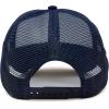 imageDALIX Youth Mesh Trucker Cap  Adjustable Hat S M SizesNavy White