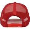 imageDALIX Youth Mesh Trucker Cap  Adjustable Hat S M SizesRed