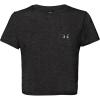 imageDALIX Butterfly Embroidered Cropped Flowy Soft Cotton Short Sleeve T Shirt WomensDark Heather