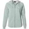imageDALIX Ghost Embroidered Fleece Zip Washed Hoodie Cold Fall Winter WomenSage