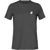 imageDALIX Heartly Ghost Embroidered Soft Cotton Short Sleeve T Shirt WomensAsphalt Gray