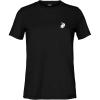 imageDALIX Heartly Ghost Embroidered Soft Cotton Short Sleeve T Shirt WomensBlack