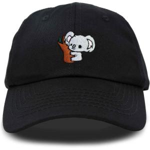 imageDALIX Cute Koala Kids Hat Boys Girls Baseball CapBlack