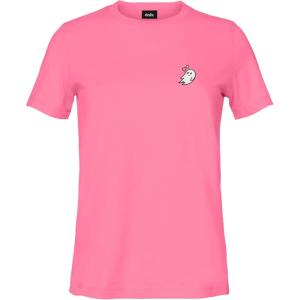 imageDALIX Heartly Ghost Embroidered Soft Cotton Short Sleeve T Shirt WomensCharity Pink