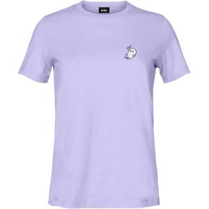 imageDALIX Heartly Ghost Embroidered Soft Cotton Short Sleeve T Shirt WomensDark Lavender