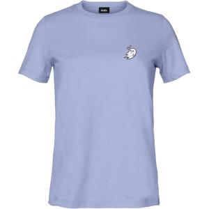 imageDALIX Heartly Ghost Embroidered Soft Cotton Short Sleeve T Shirt WomensLavender Blue