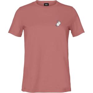 imageDALIX Heartly Ghost Embroidered Soft Cotton Short Sleeve T Shirt WomensMauve