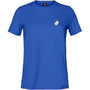 imageDALIX Heartly Ghost Embroidered Soft Cotton Short Sleeve T Shirt WomensRoyal Blue
