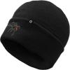 imageDALIX Black Widow Spider Beanie Warm Winter Cap Embroidered Hat BlackBlack