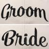 imageDALIX Bride Groom Dad Hats Baseball Caps Newlywed Wedding Party GiftBeige