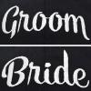 imageDALIX Bride Groom Dad Hats Baseball Caps Newlywed Wedding Party GiftBlack