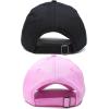 imageDALIX Bride Groom Dad Hats Baseball Caps Newlywed Wedding Party GiftPinkblack