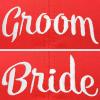imageDALIX Bride Groom Dad Hats Baseball Caps Newlywed Wedding Party GiftRed