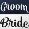 imageDALIX Bride Groom Dad Hats Baseball Caps Newlywed Wedding Party GiftWhitenavy