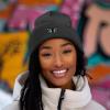 imageDALIX Butterfly Embroidered Beanie Insect Warm Winter Knit Hat for WomenAsphalt Gray