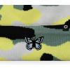 imageDALIX Butterfly Embroidered Beanie Insect Warm Winter Knit Hat for WomenGreen Camo