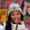 imageDALIX Butterfly Embroidered Beanie Insect Warm Winter Knit Hat for WomenLight Gray