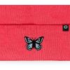 imageDALIX Butterfly Embroidered Beanie Insect Warm Winter Knit Hat for WomenNeon Pink