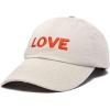 imageDALIX Custom Embroidered Hats Dad Caps Love Stitched Logo HatBeige
