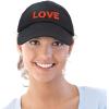 imageDALIX Custom Embroidered Hats Dad Caps Love Stitched Logo HatBlack