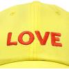 imageDALIX Custom Embroidered Hats Dad Caps Love Stitched Logo HatMinion Yellow