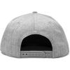 imageDALIX Ghost Snapback Flat Bill Baseball Hat Embroidered Cap MensLight Gray