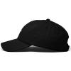 imageDALIX Lil Matcha Embroidered Cotton Summer Outdoor Baseball Cap Dad Hat WomensBlack