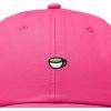 imageDALIX Lil Matcha Embroidered Cotton Summer Outdoor Baseball Cap Dad Hat WomensHot Pink