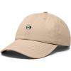 imageDALIX Lil Matcha Embroidered Cotton Summer Outdoor Baseball Cap Dad Hat WomensKhaki