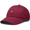 imageDALIX Lil Matcha Embroidered Cotton Summer Outdoor Baseball Cap Dad Hat WomensMaroon