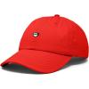 imageDALIX Lil Matcha Embroidered Cotton Summer Outdoor Baseball Cap Dad Hat WomensRed