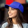 imageDALIX Lil Matcha Embroidered Cotton Summer Outdoor Baseball Cap Dad Hat WomensRoyal Blue