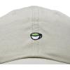imageDALIX Lil Matcha Embroidered Cotton Summer Outdoor Baseball Cap Dad Hat WomensWashed Stone White