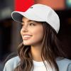 imageDALIX Lil Matcha Embroidered Cotton Summer Outdoor Baseball Cap Dad Hat WomensWhite