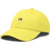 imageDALIX Lil Matcha Embroidered Cotton Summer Outdoor Baseball Cap Dad Hat WomensYellow