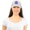 imageDALIX NASA Embroidered Mens Womens Cotton Dad Hat Baseball Cap AdjustableBeige
