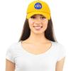 imageDALIX NASA Embroidered Mens Womens Cotton Dad Hat Baseball Cap AdjustableGold