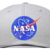 imageDALIX NASA Embroidered Mens Womens Cotton Dad Hat Baseball Cap AdjustableGray