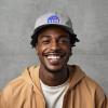 imageDALIX NASA Embroidered Mens Womens Cotton Dad Hat Baseball Cap AdjustableGray