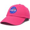 imageDALIX NASA Embroidered Mens Womens Cotton Dad Hat Baseball Cap AdjustableHot Pink