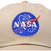 imageDALIX NASA Embroidered Mens Womens Cotton Dad Hat Baseball Cap AdjustableKhaki