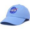 imageDALIX NASA Embroidered Mens Womens Cotton Dad Hat Baseball Cap AdjustableLight Blue
