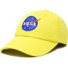 imageDALIX NASA Embroidered Mens Womens Cotton Dad Hat Baseball Cap AdjustableMinion Yellow